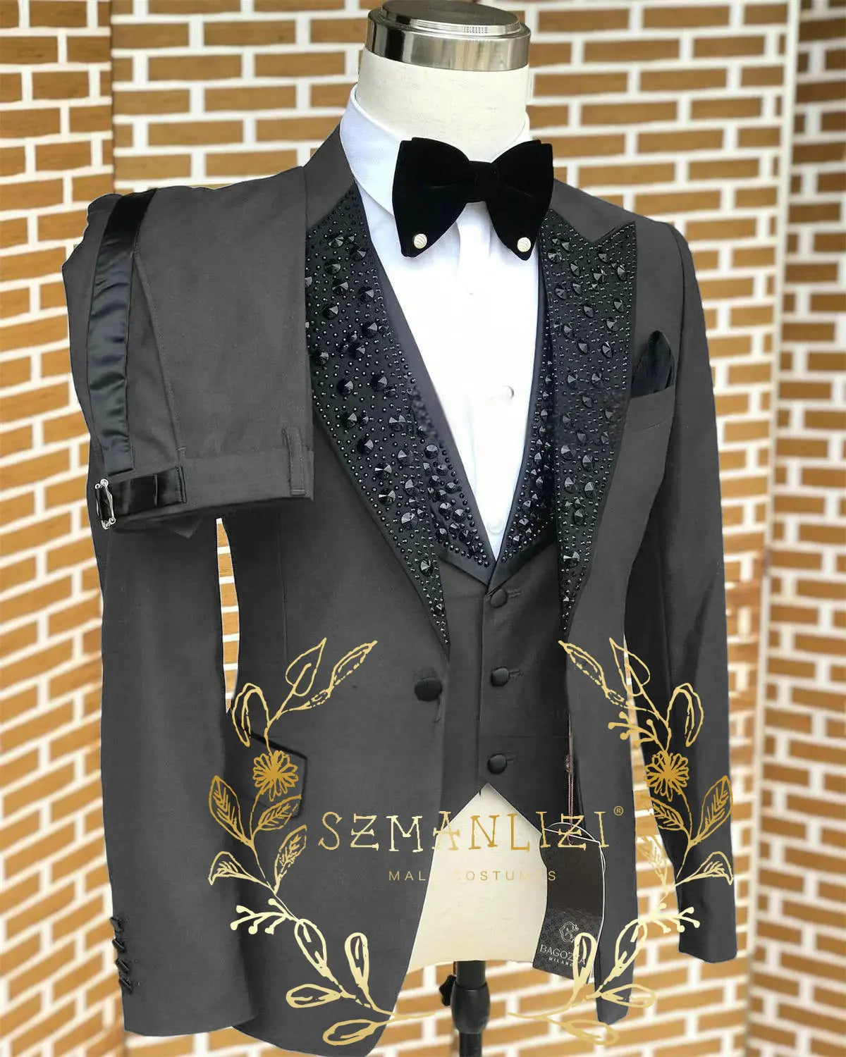 Costume homme 3 pièces, coupe slim – CLEVI Paris