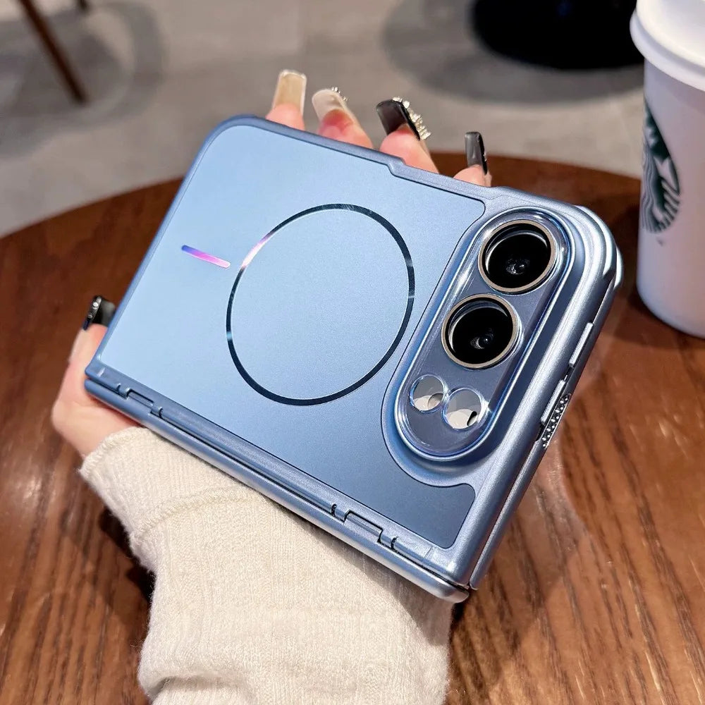 Coque iPhone Duo mate MagSafe et charnière – CLEVI Paris