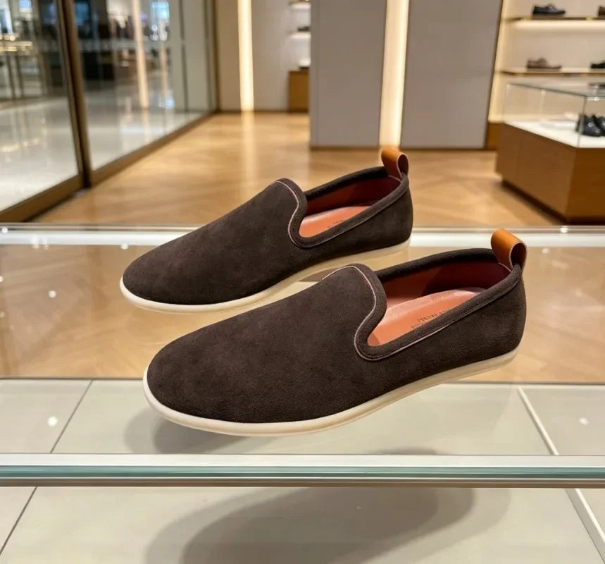 Pantoufles homme en flanelle – CLEVI Paris