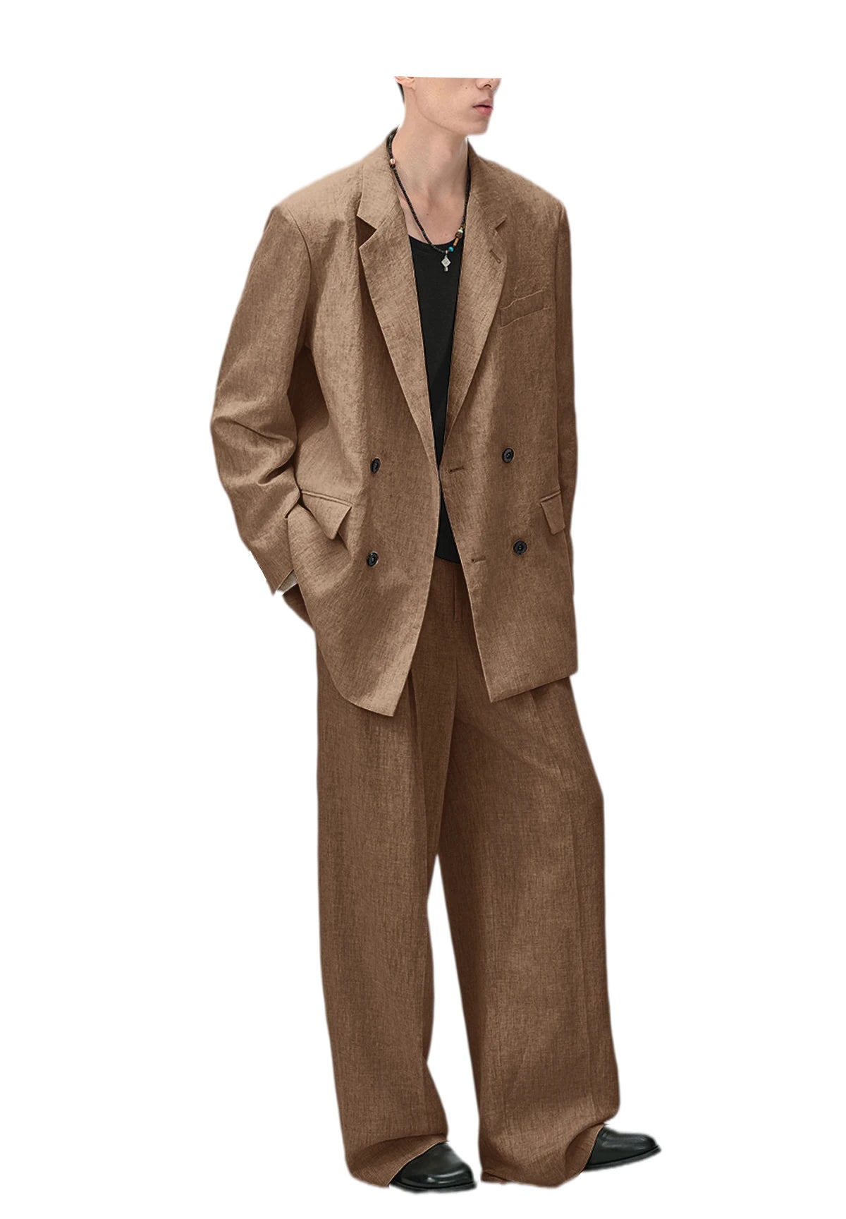 Costume homme en lin 2 pièces – CLEVI Paris