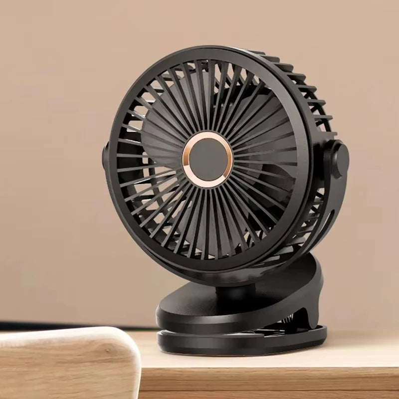 Ventilateur de table rechargeable 10000 mAh – CLEVI Paris