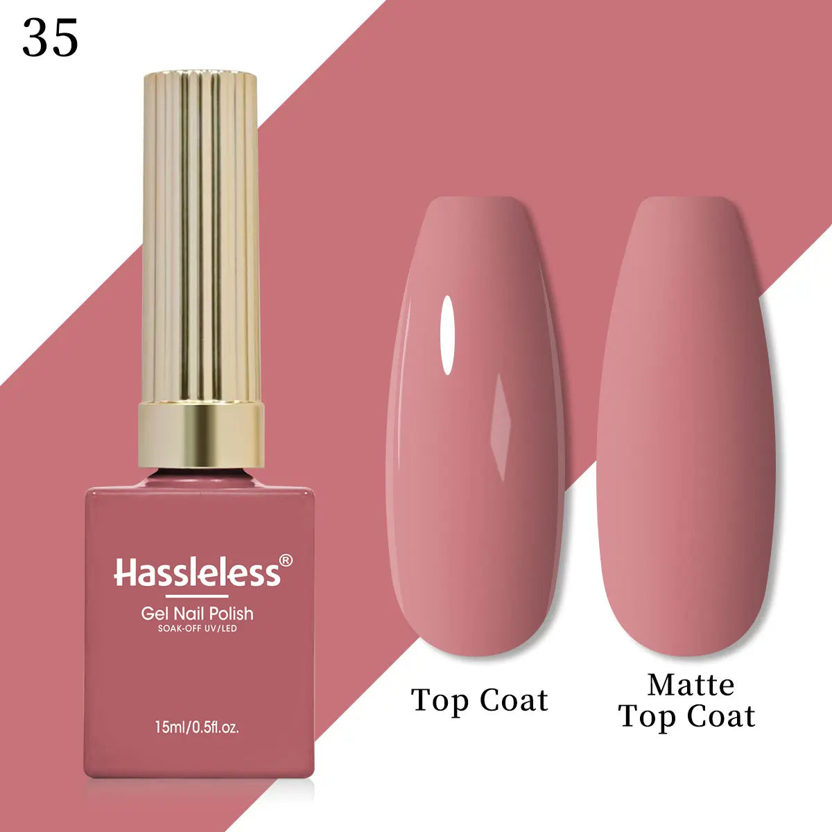 Vernis Gel Semi-Permanent Hassleless – 20 Couleurs Candy & Macaron – CLEVI Paris
