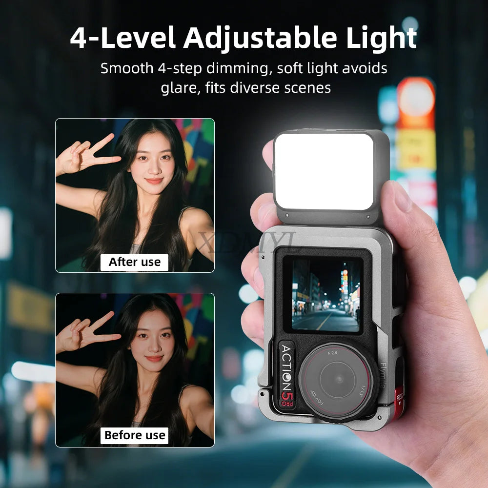 Lampe LED magnétique XDMYL pour caméra – CLEVI Paris
