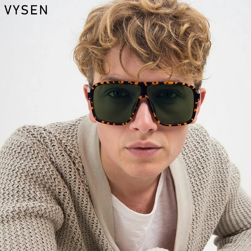 Lunettes homme rectangulaires steampunk – CLEVI Paris