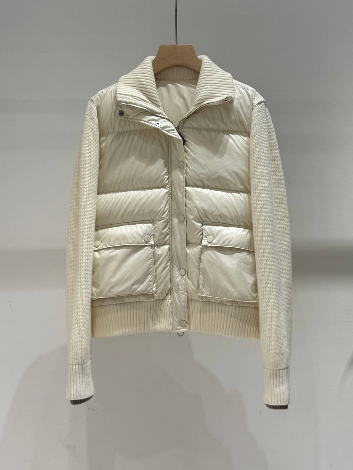 Veste matelassée ou pantalon femme cachemire – CLEVI Paris