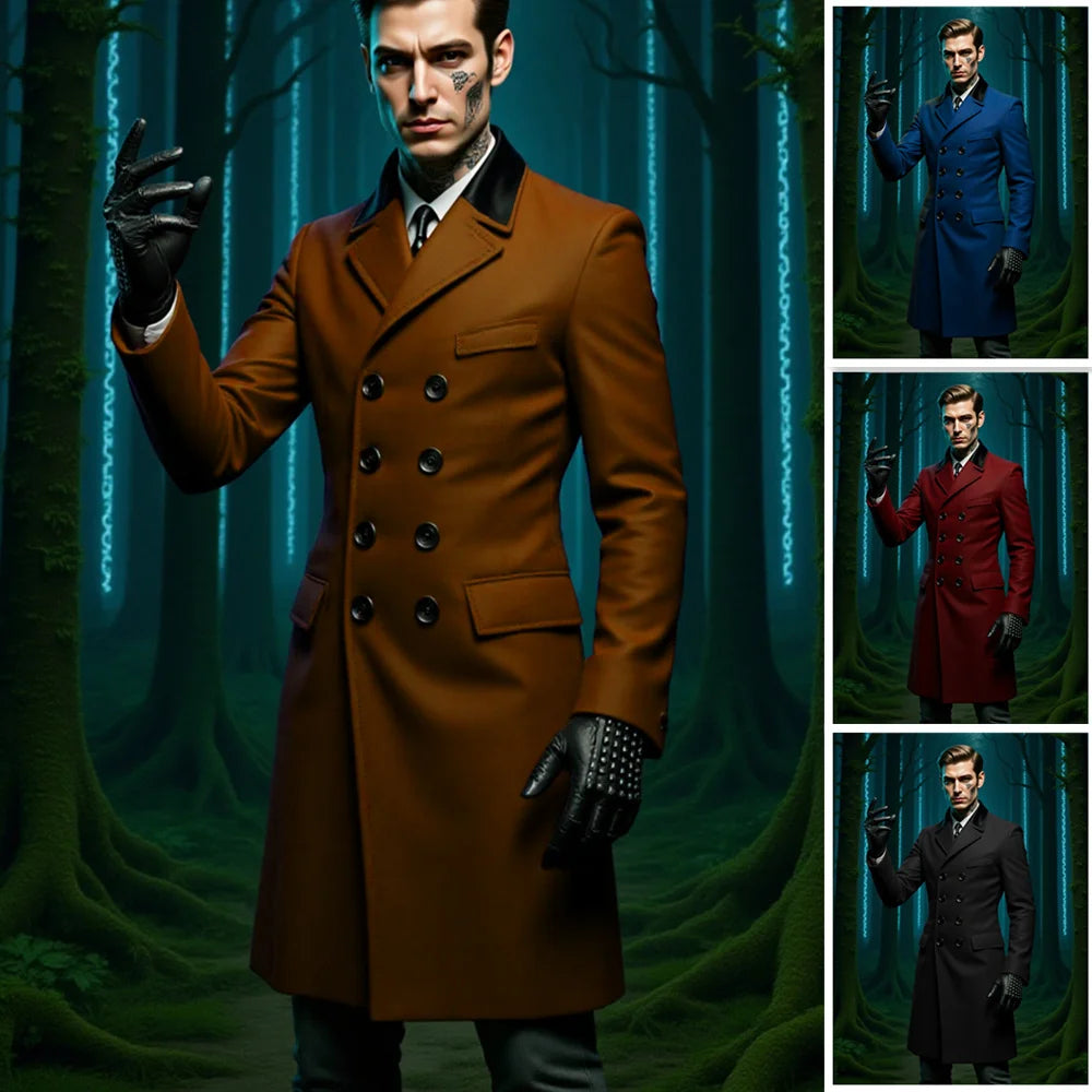 Chemise homme imprimée à manches longues – CLEVI Paris