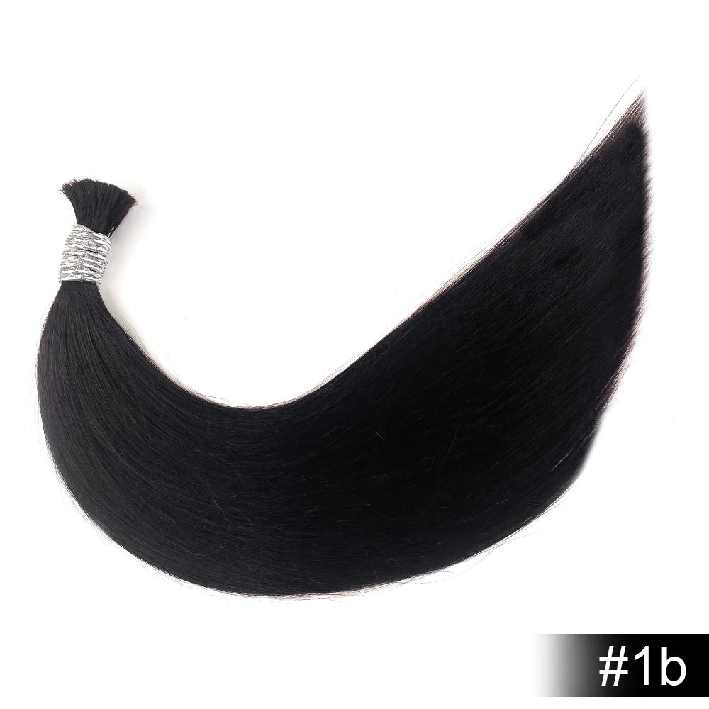 Mèches Bulk Brésiliennes Lisses 100% Cheveux Humains – CLEVI Paris