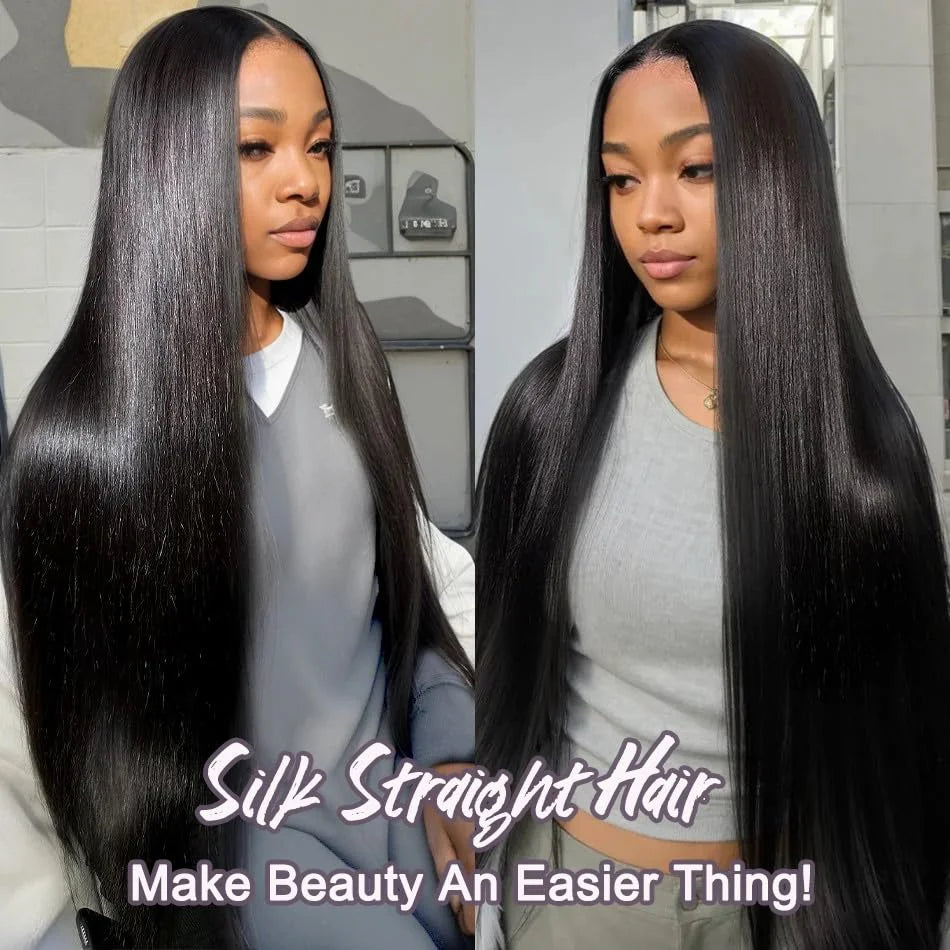 Extensions Bone Straight Cheveux Péruviens Vierges 15A – Bundles 1/2/3/4 Pcs – CLEVI Paris