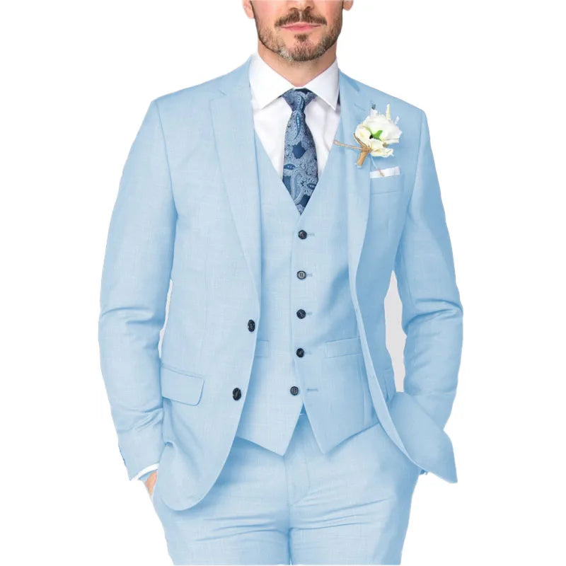 Costume 3 pièces homme élégant – CLEVI Paris