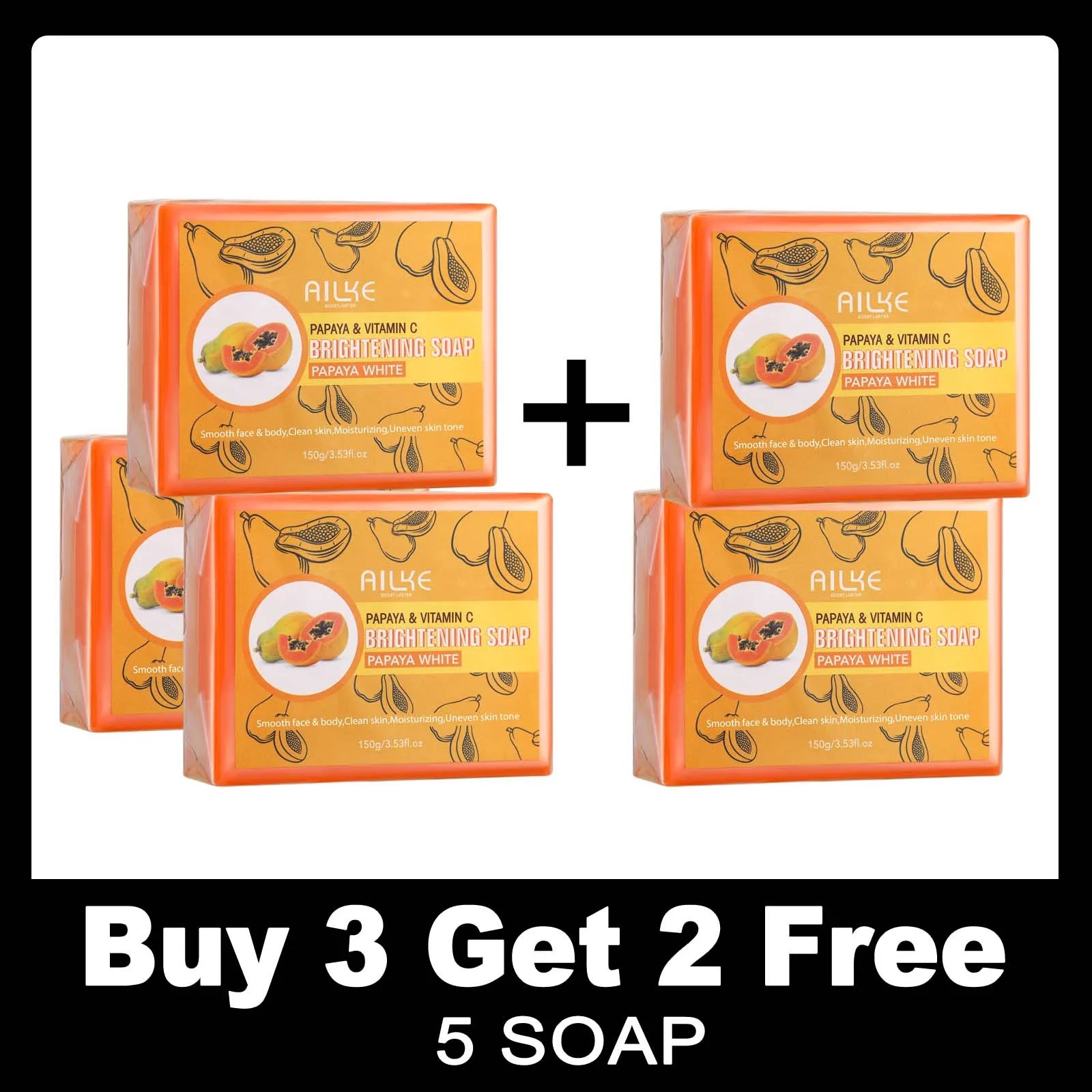 Coffret Soin Visage & Corps AILKE 5-en-1 au Collagène – Éclat, Hydratation & Teint Unifié