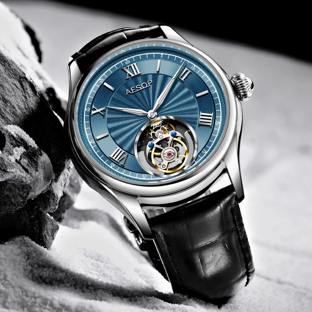 Montre mécanique AESOP 7041 squelette – CLEVI Paris