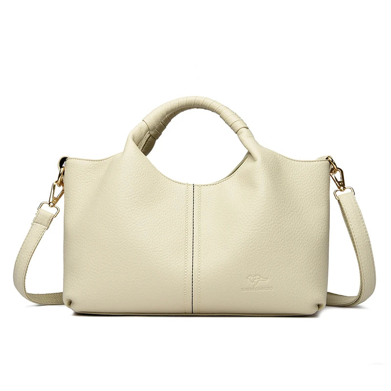 Sac Seau Femme Cuir Véritable Bandoulière – CLEVI Paris