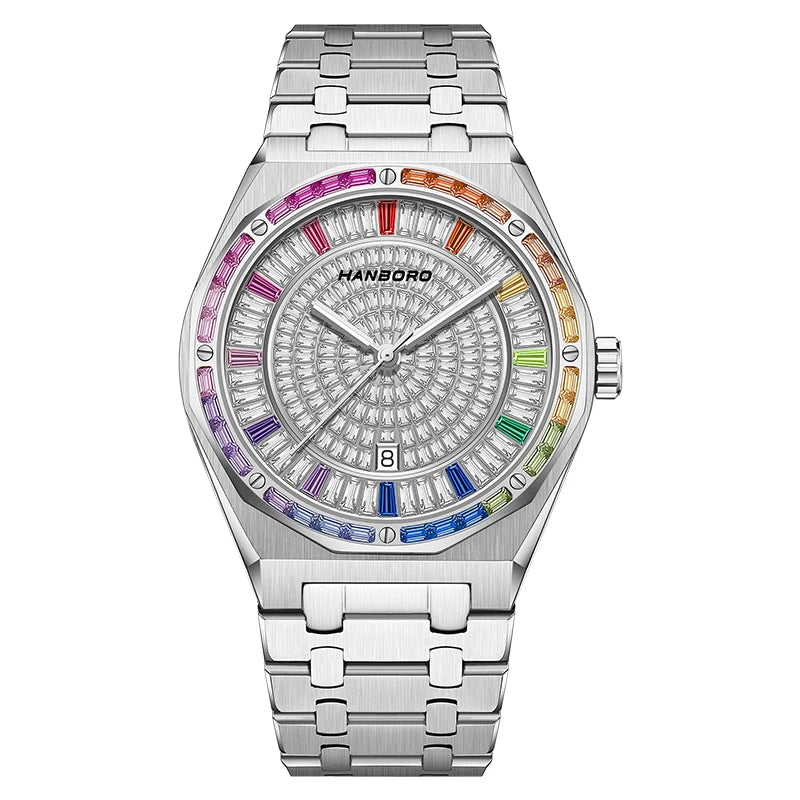 Montre Homme Automatique Cristal Hanboro – CLEVI Paris