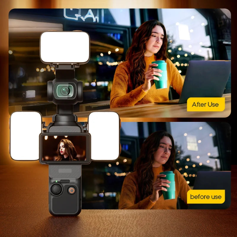 Lampe XJ98-S1 pour DJI Osmo Pocket 3 – CLEVI Paris