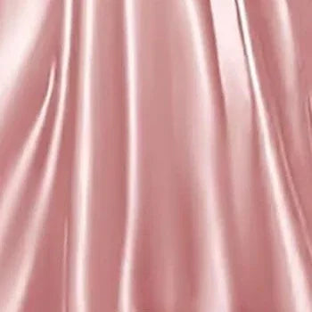 Robe de mariée satinée ligne A col V – CLEVI Paris