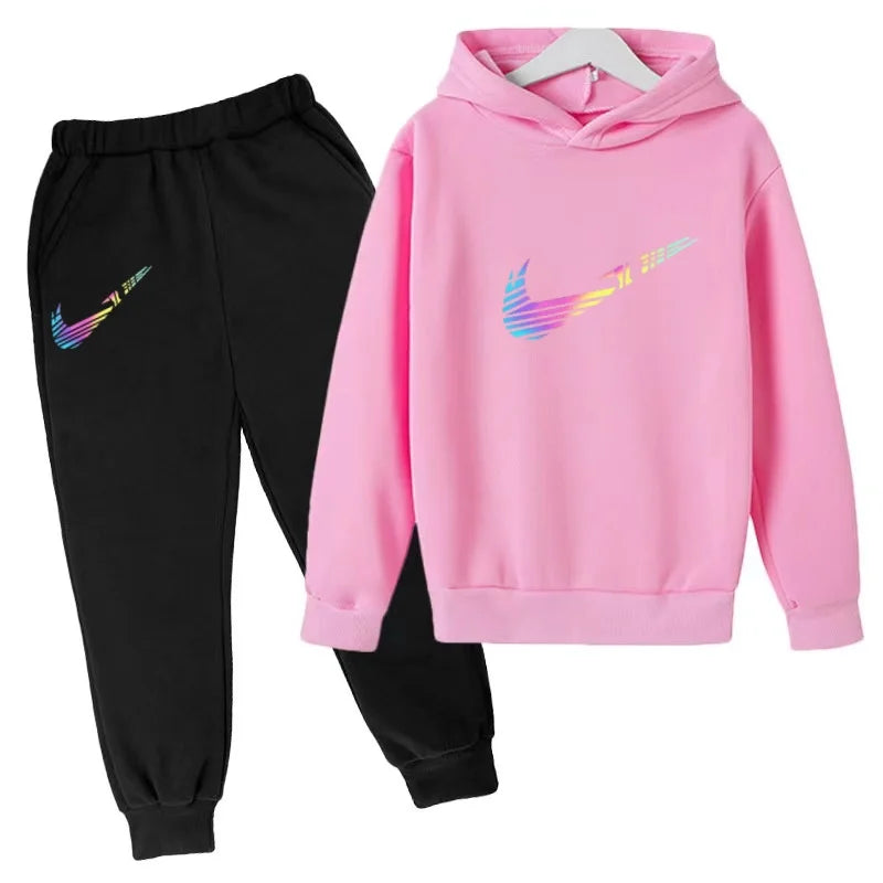 Ensemble enfant sweat à capuche et pantalon – CLEVI Paris