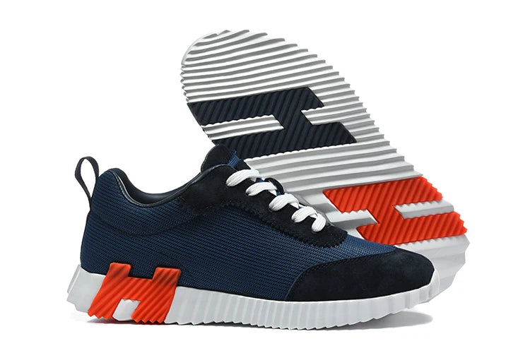 Sneakers homme en toile à semelle caoutchouc – CLEVI Paris