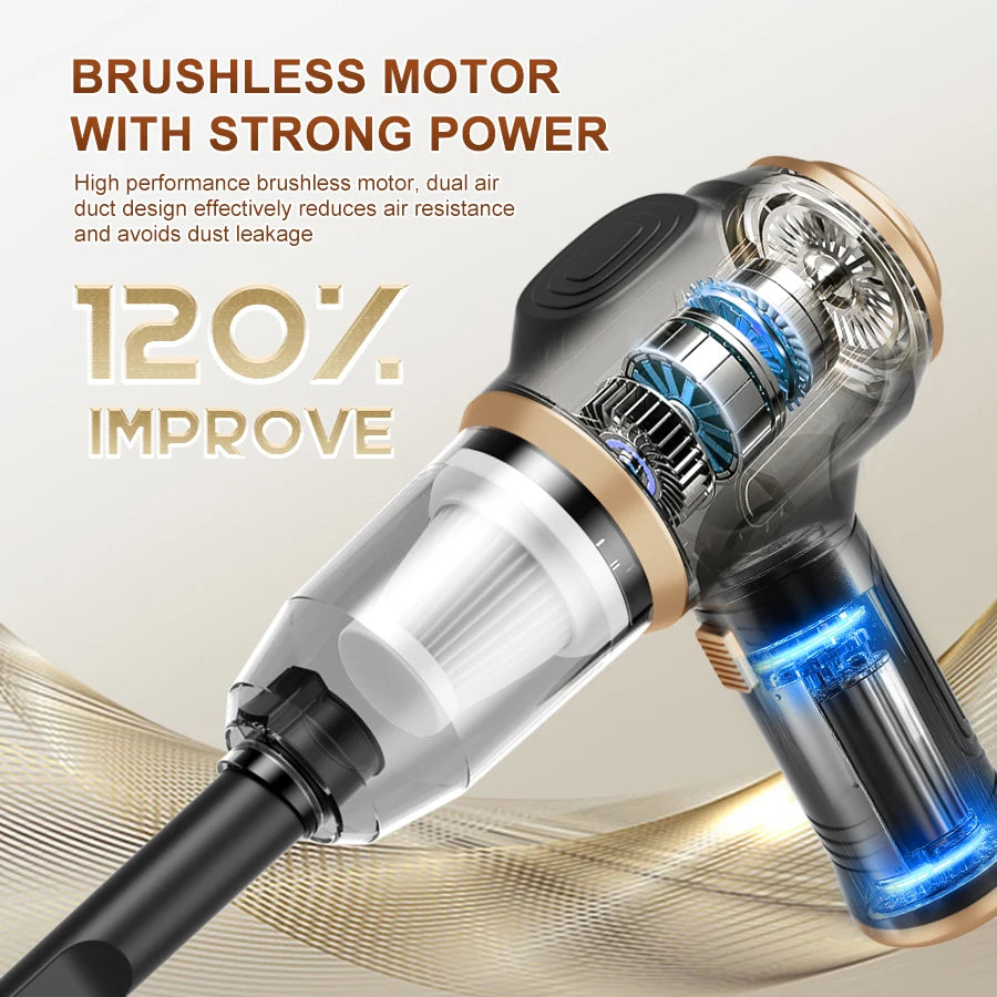 Aspirateur à main sans fil BELIBUY – CLEVI Paris
