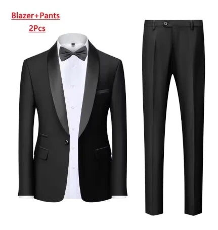 Costume trois pièces homme coupe droite – CLEVI Paris