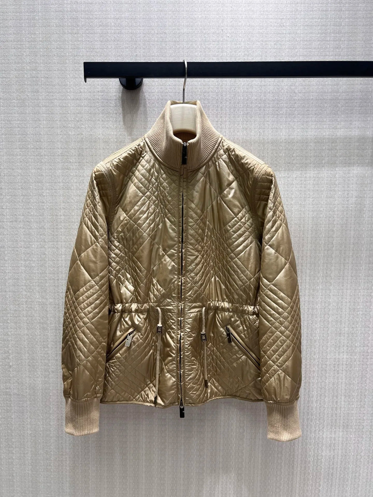 Veste matelassée femme à col montant – CLEVI Paris