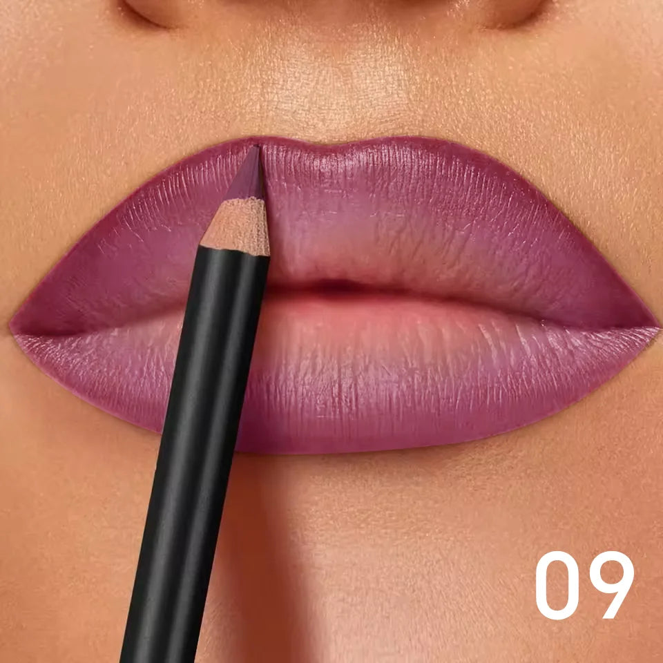 Crayon Contour Lèvres Waterproof CHOOSE RASME – Longue Tenue Matte 12 Teintes – CLEVI Paris