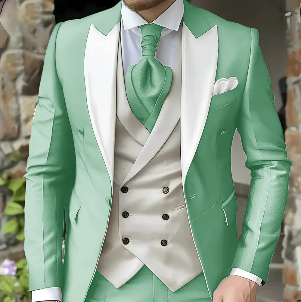 Costume 3 pièces élégant pour homme – CLEVI Paris