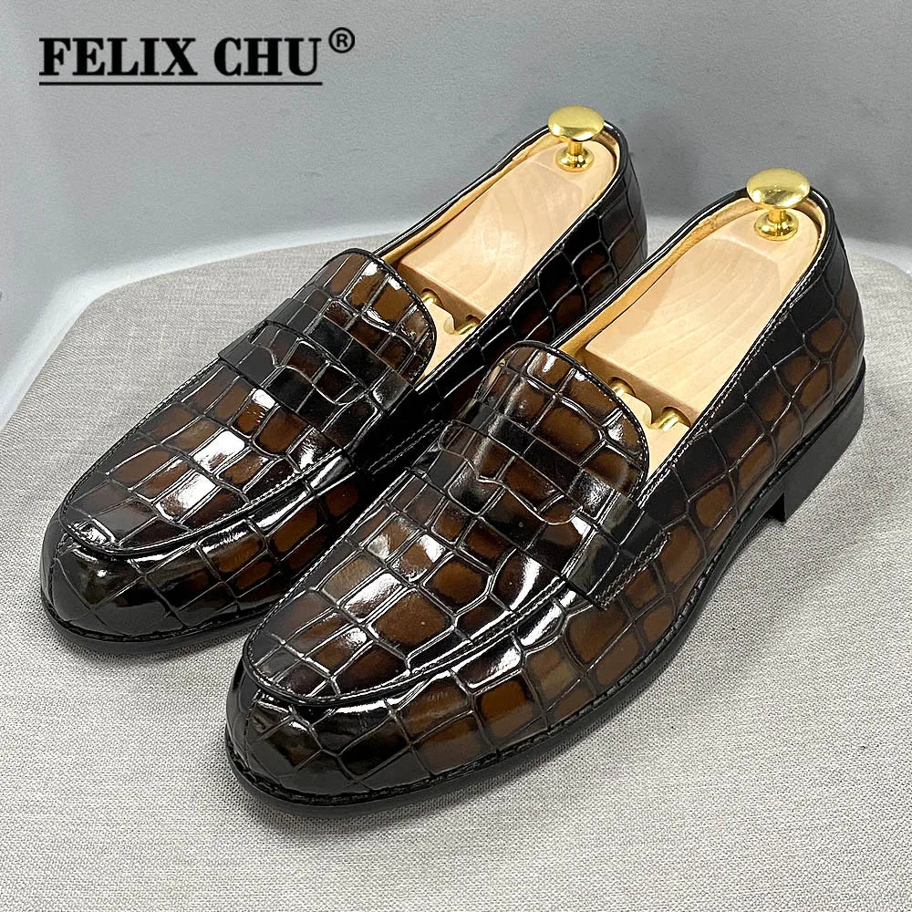 Mocassins penny homme en cuir – CLEVI Paris