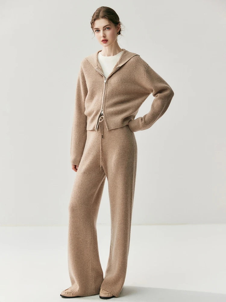 Cardigan ou pantalon femme en cachemire – CLEVI Paris