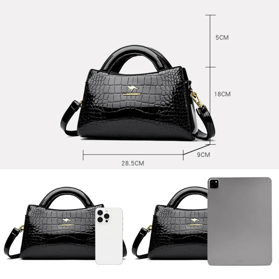 Sac bandoulière femme à rabat – CLEVI Paris