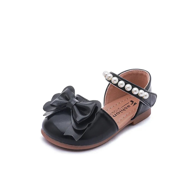 Sandales enfant à perles et nœud – CLEVI Paris
