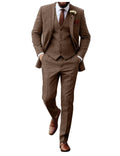 Costume homme 3 pièces à chevrons – CLEVI Paris