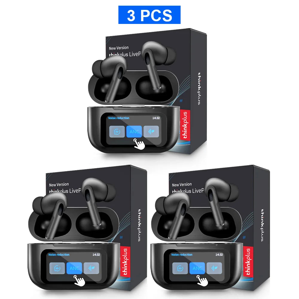 Écouteurs TWS ThinkPlus ANC Écran Tactile Micro HD Gaming – CLEVI Paris