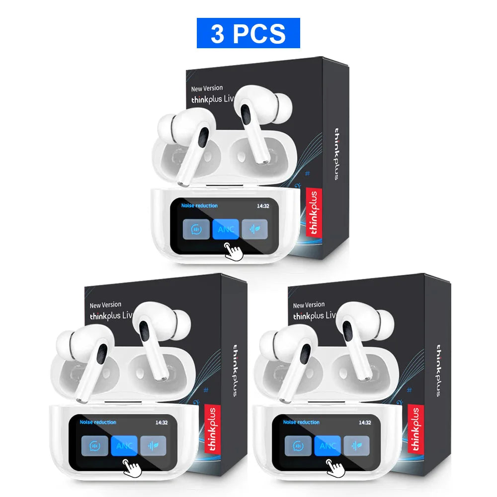 Écouteurs TWS ThinkPlus ANC Écran Tactile Micro HD Gaming – CLEVI Paris