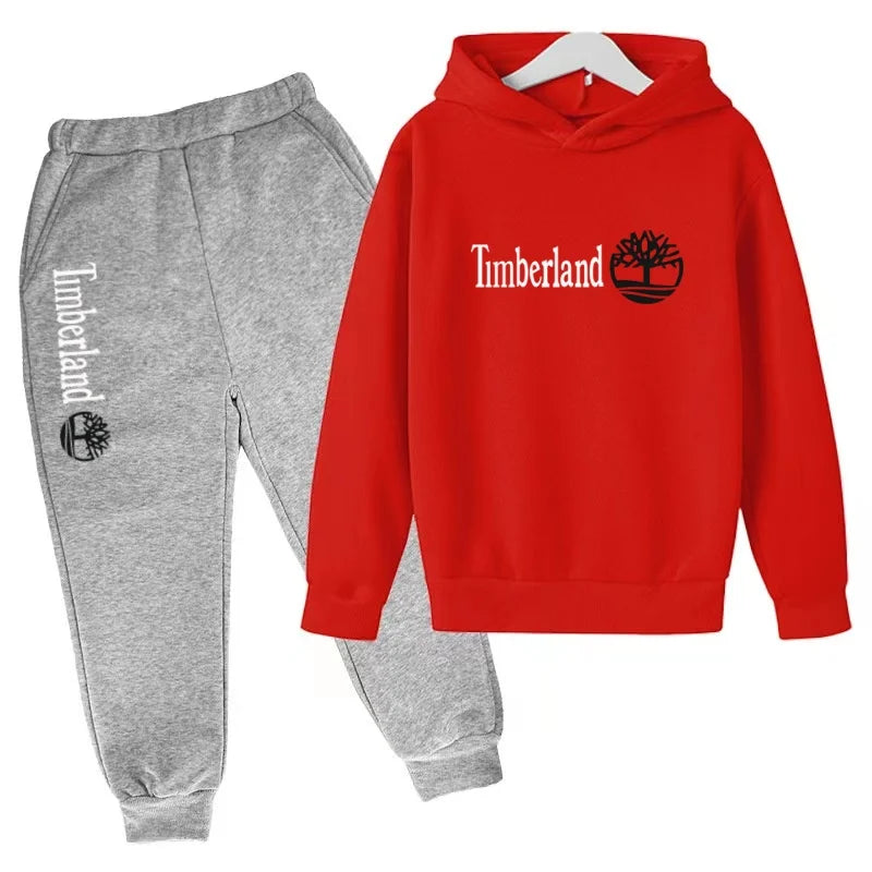 Ensemble enfant sweat à capuche et pantalon – CLEVI Paris