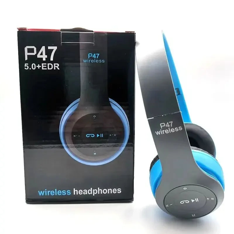 Casque Bluetooth Pliable VIKEFON P47 HiFi – CLEVI Paris