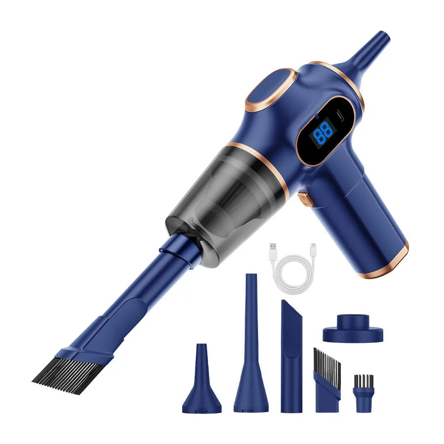 Aspirateur à main sans fil en ABS – CLEVI Paris