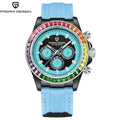 Montre Homme Automatique Lunette Arc-en-Ciel Pagani Design – CLEVI Paris