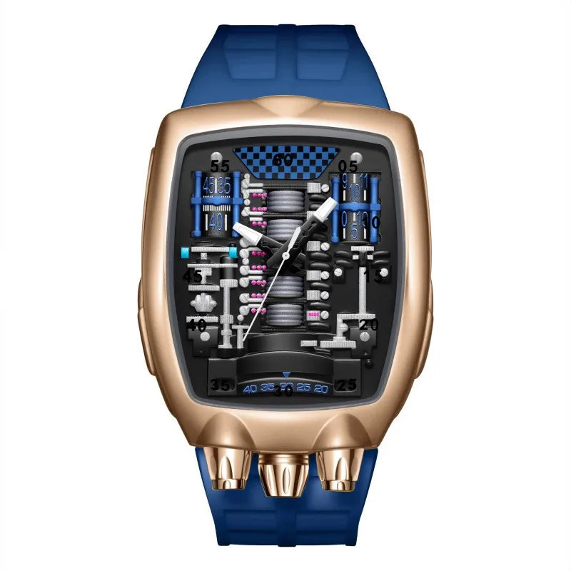 Montre STARPERISH W01 style futuriste – CLEVI Paris