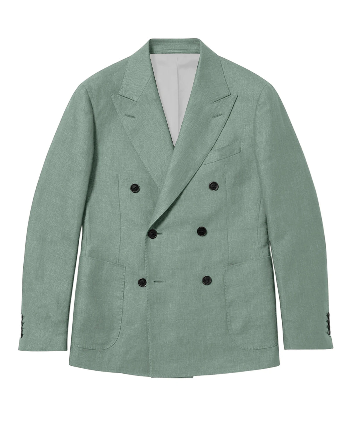 Blazer croisé homme en lin – CLEVI Paris