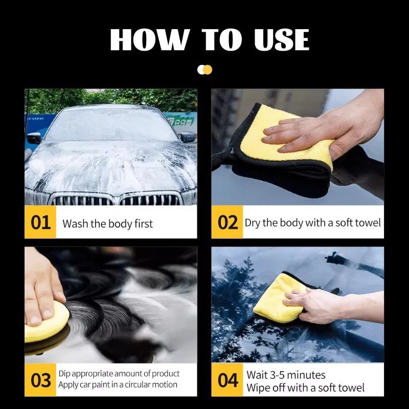 Pâte anti-rayures pour peinture auto noire – CLEVI Paris