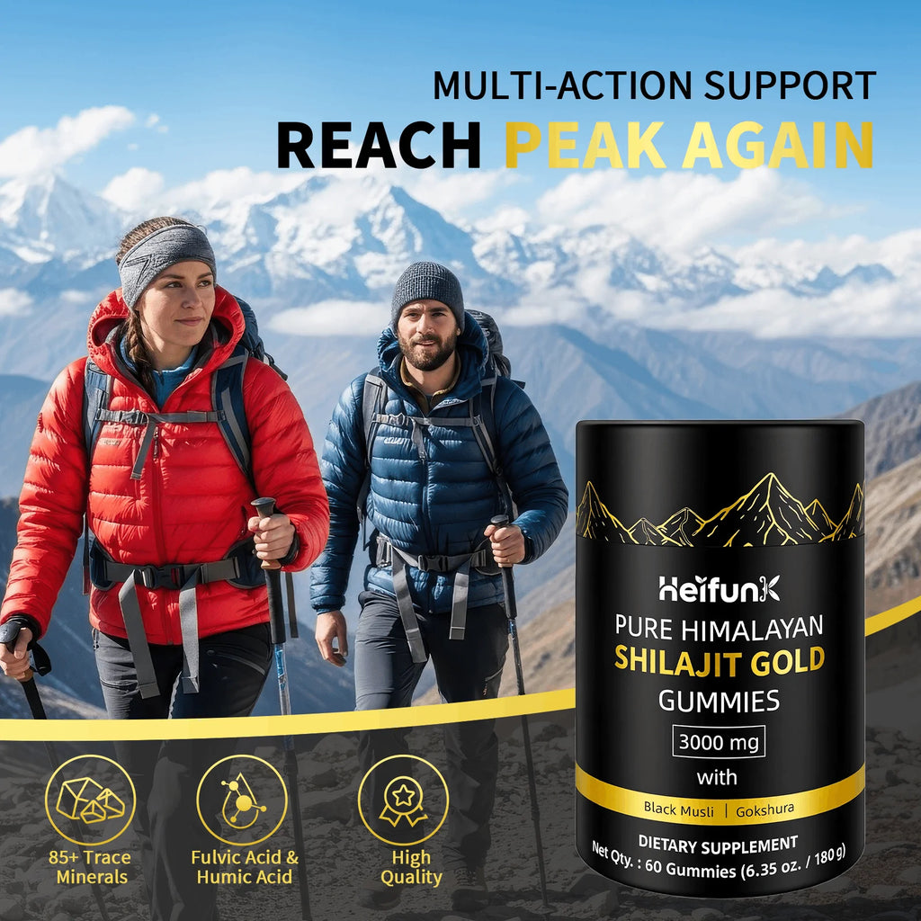 Shilajit en gommes à mâcher – CLEVI Paris