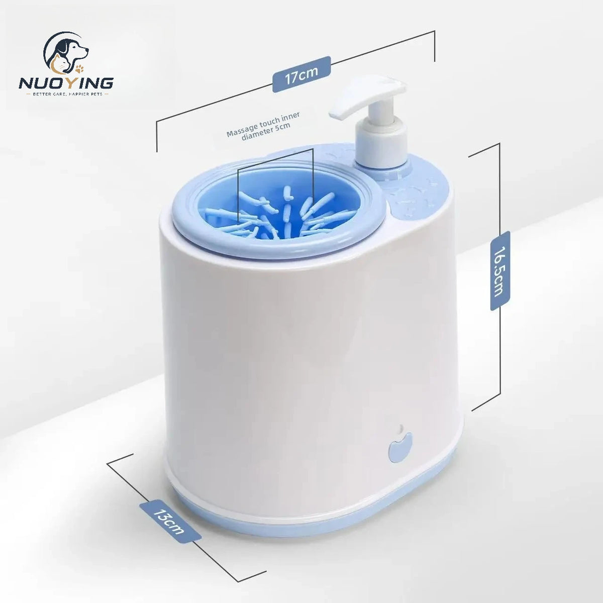 Nettoyeur électrique de pattes chien et chat – CLEVI Paris