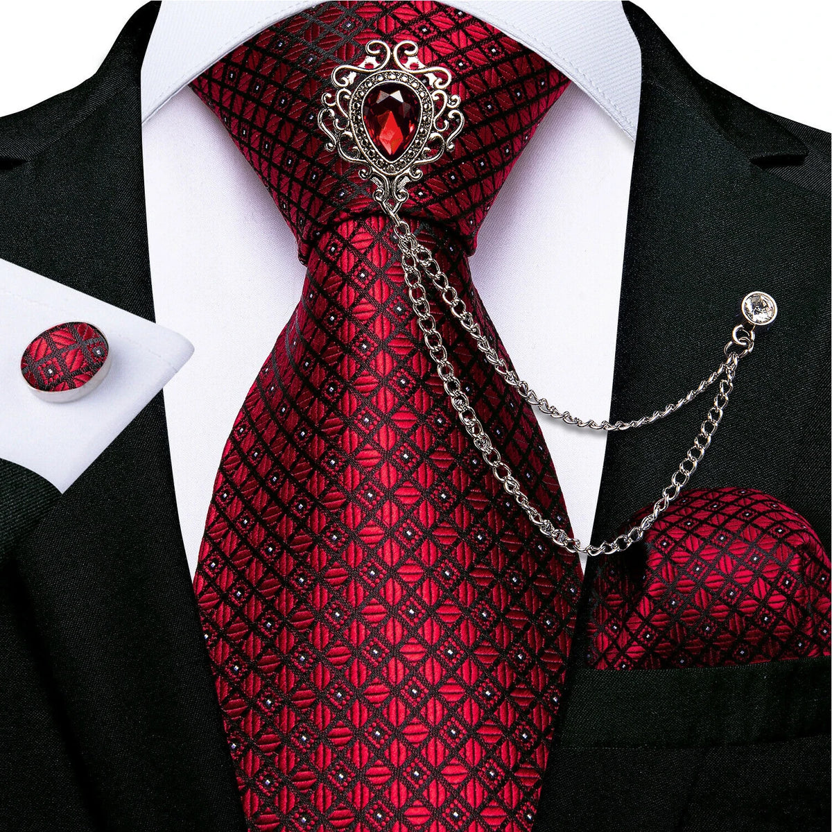 Coffret cravate homme, pochette et accessoires – CLEVI Paris