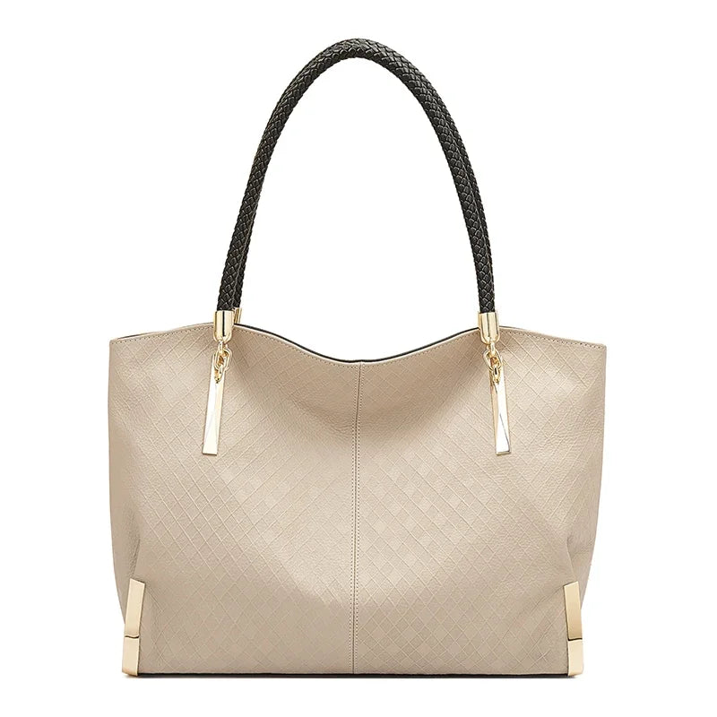 Sac à Main Cuir Véritable Femme Grande Capacité – CLEVI Paris