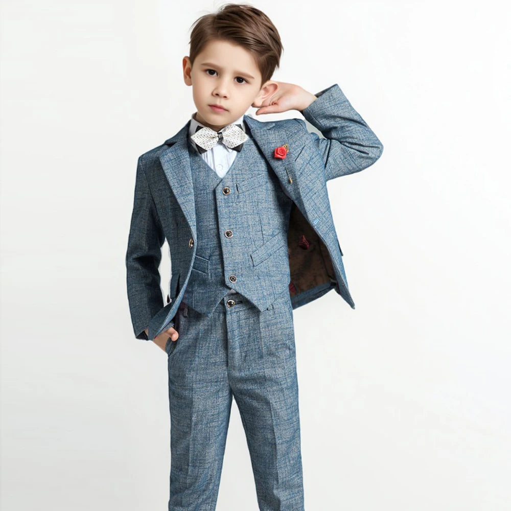 Costume garçon à carreaux, plusieurs ensembles – CLEVI Paris