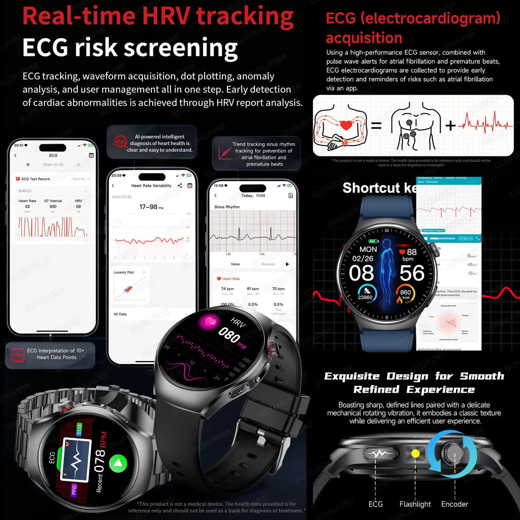 Montre connectée TK27 Pro AMOLED 1,43″ – CLEVI Paris