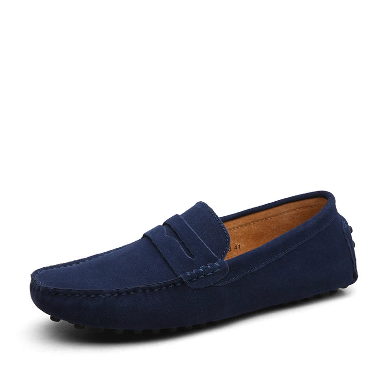 Mocassins Cuir Véritable Homme Slip-On Confort | 10 Coloris – CLEVI Paris