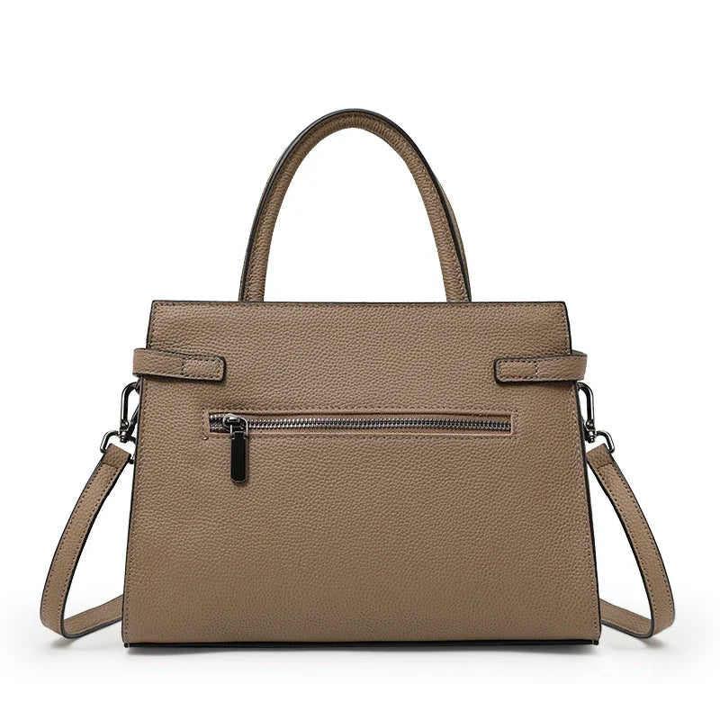 Sac fourre-tout femme souple uni – CLEVI Paris