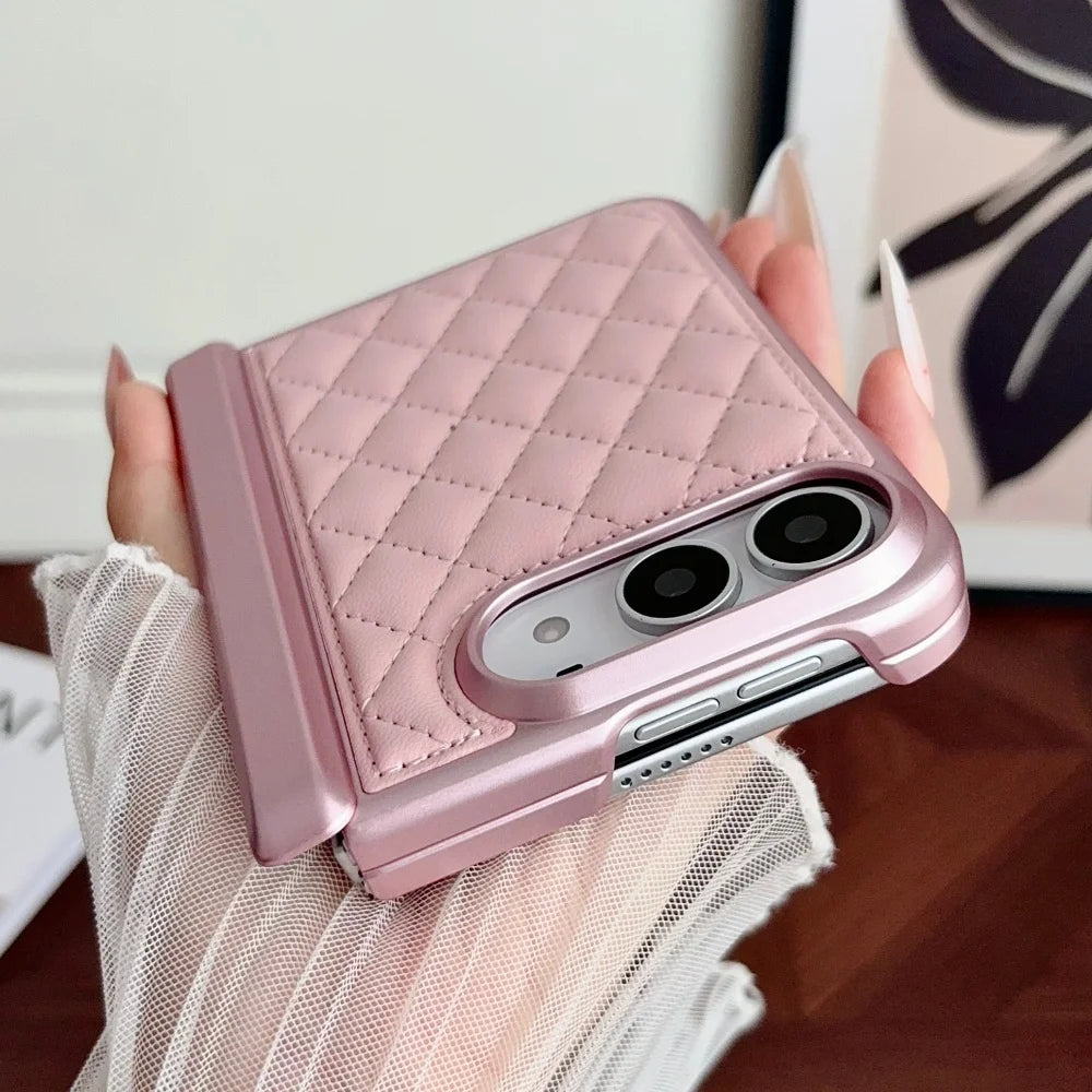 Coque iPhone Duo souple motif losanges – CLEVI Paris