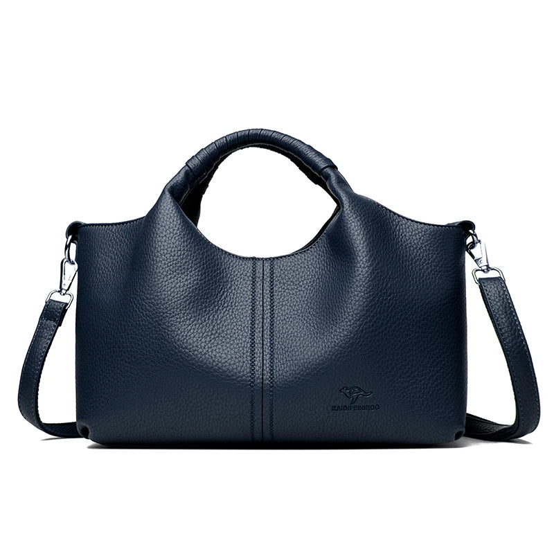 Sac Seau Femme Cuir Véritable Bandoulière – CLEVI Paris